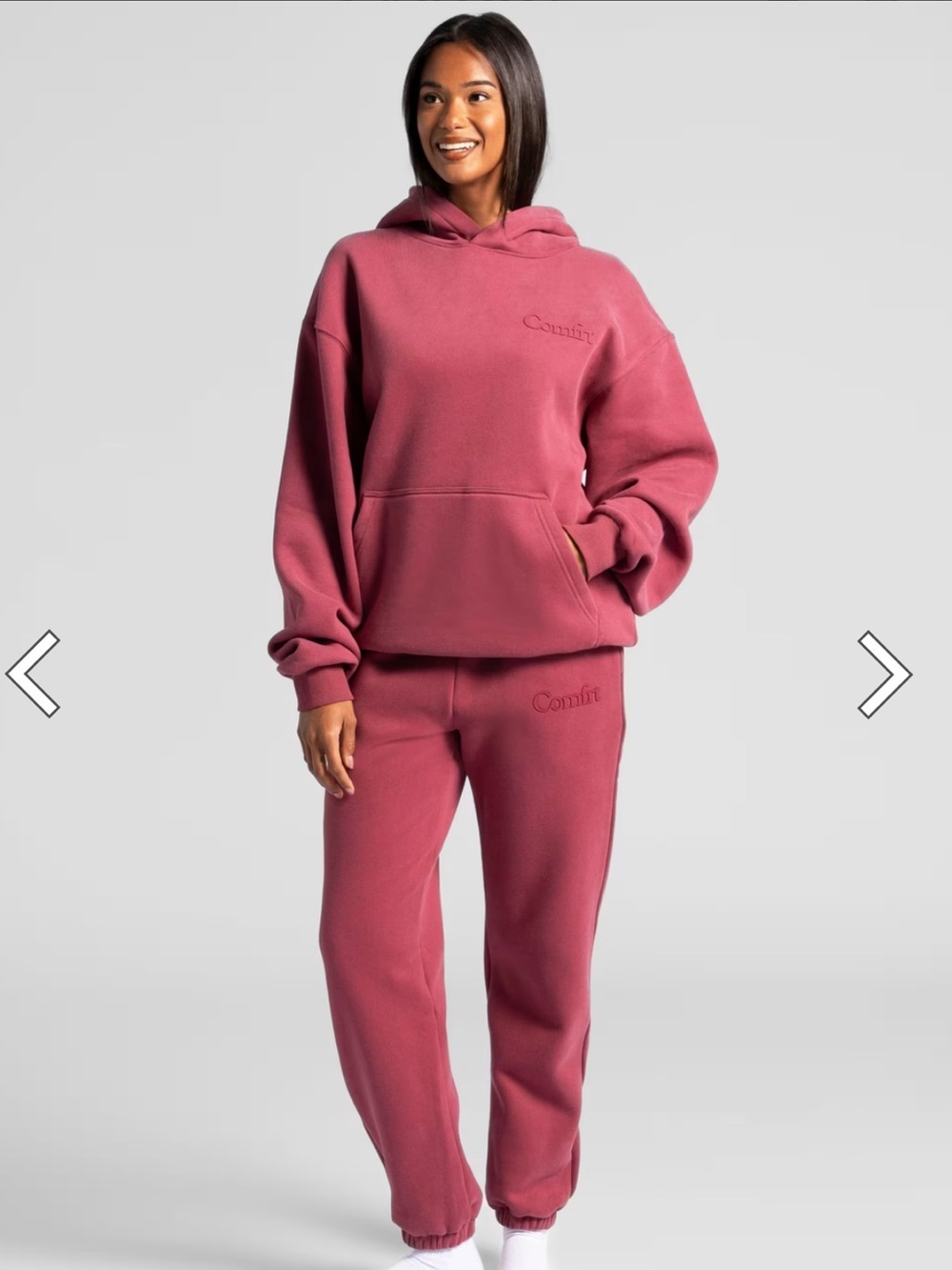 Comfrt size xl set in limited edition berry